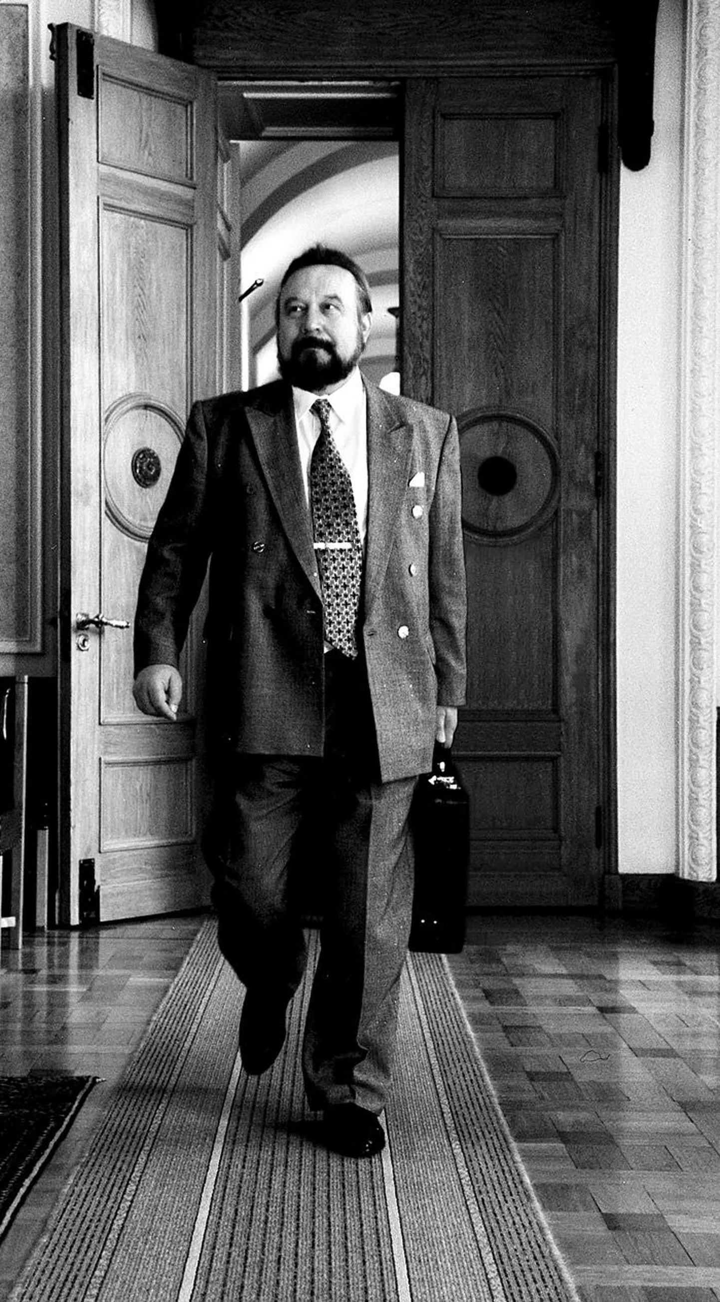Ülo Nugis 1998. aastal riigikogus.