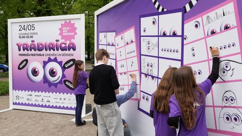 Šodien Uzvaras parkā Rīgā notiks festivāls bērniem un ģimenēm 