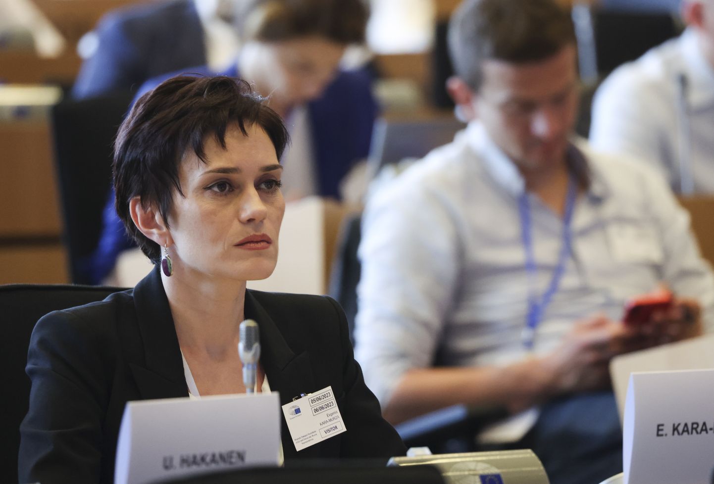 Jevgenia Kara-Murza Euroopa Parlamendis.