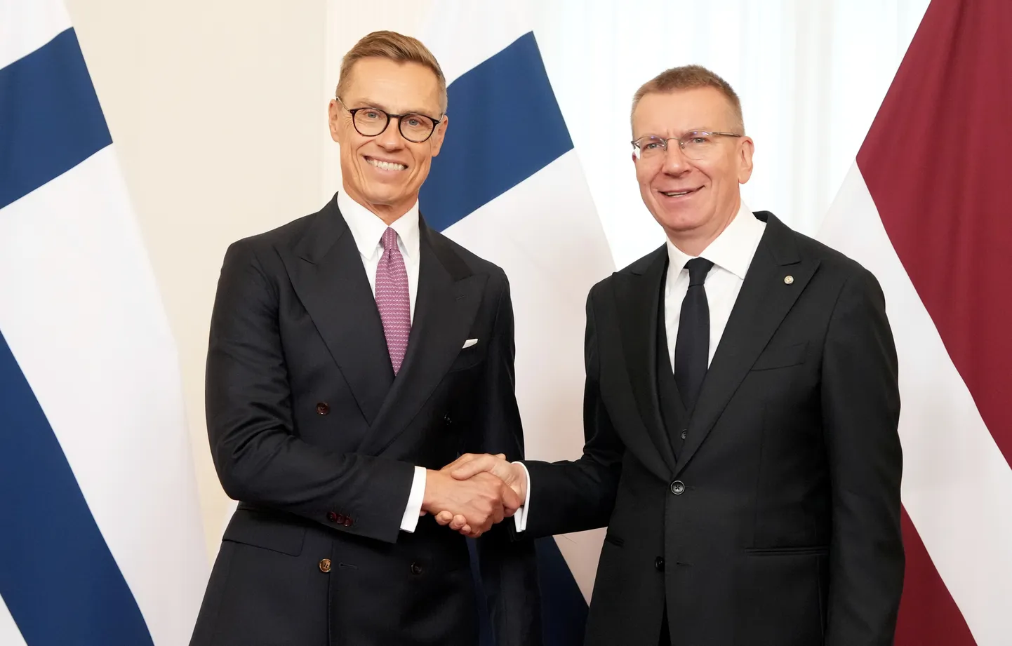 VIDEO Somijas prezidenta un Latvijas prezidenta preses konference Rīgas ...