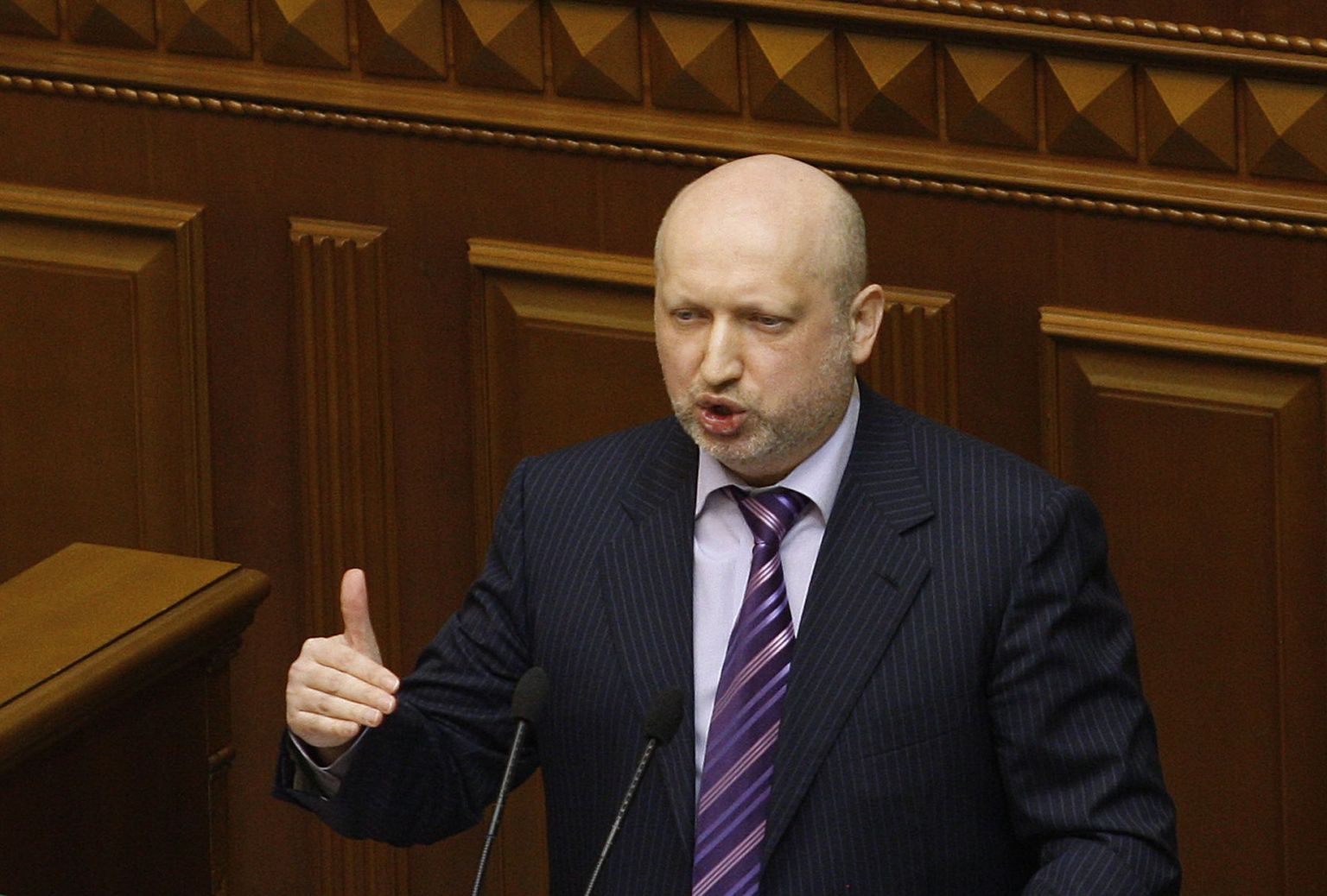 Ukraina riikliku julgeoleku- ja kaitsenõukogu sekretär Oleksandr Turtšõnov.