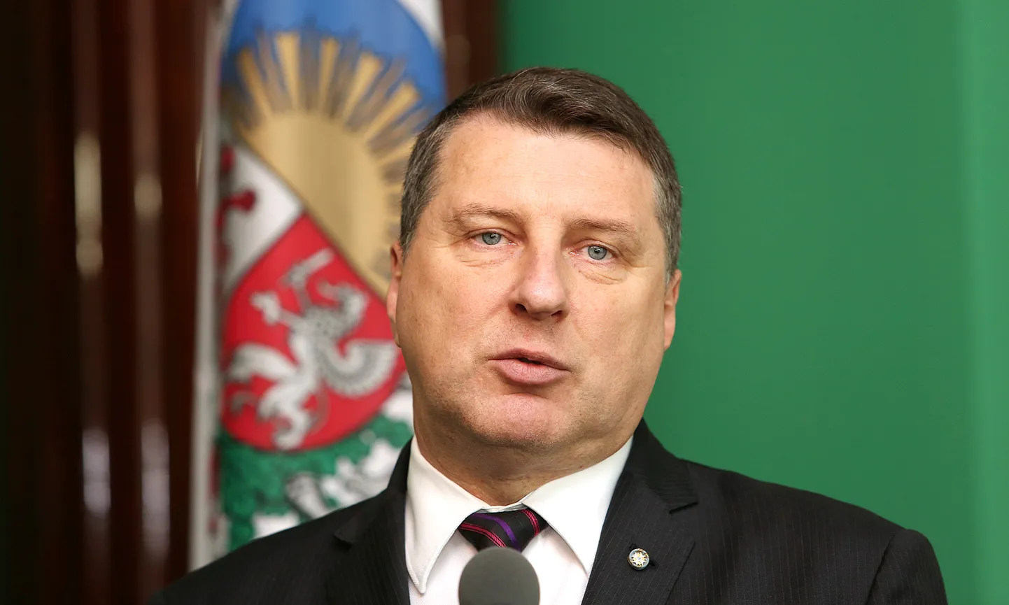 Valsts prezidents Raimonds Vējonis