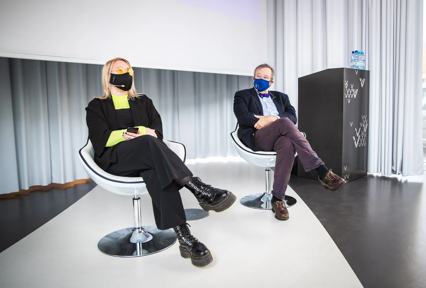 Sõnaus 2020 avalöök. Keiti Vilms ja Toomas-Hendrik Ilves.
