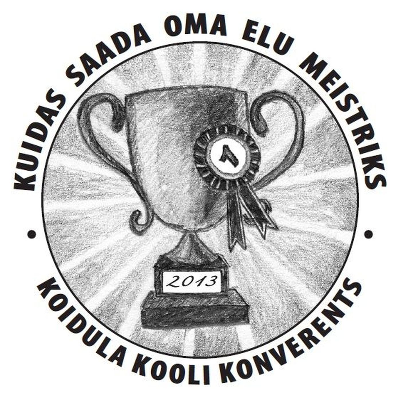 Imbi Esko kujundatud Koidula kooli konverentsi sümboolika.