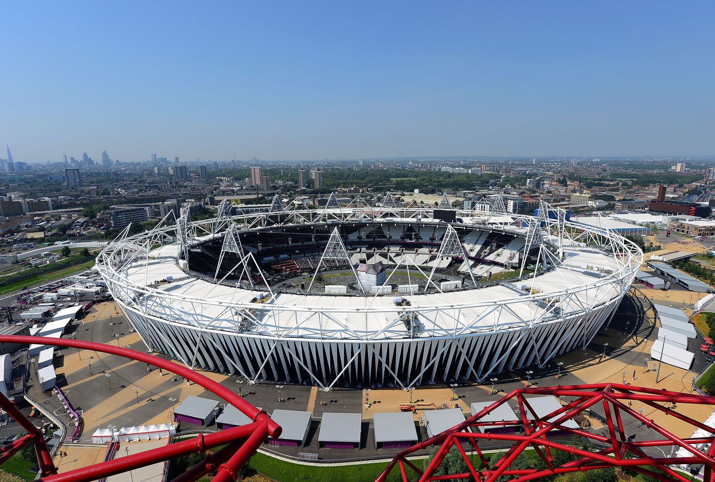 Londoni olümpiastaadion.