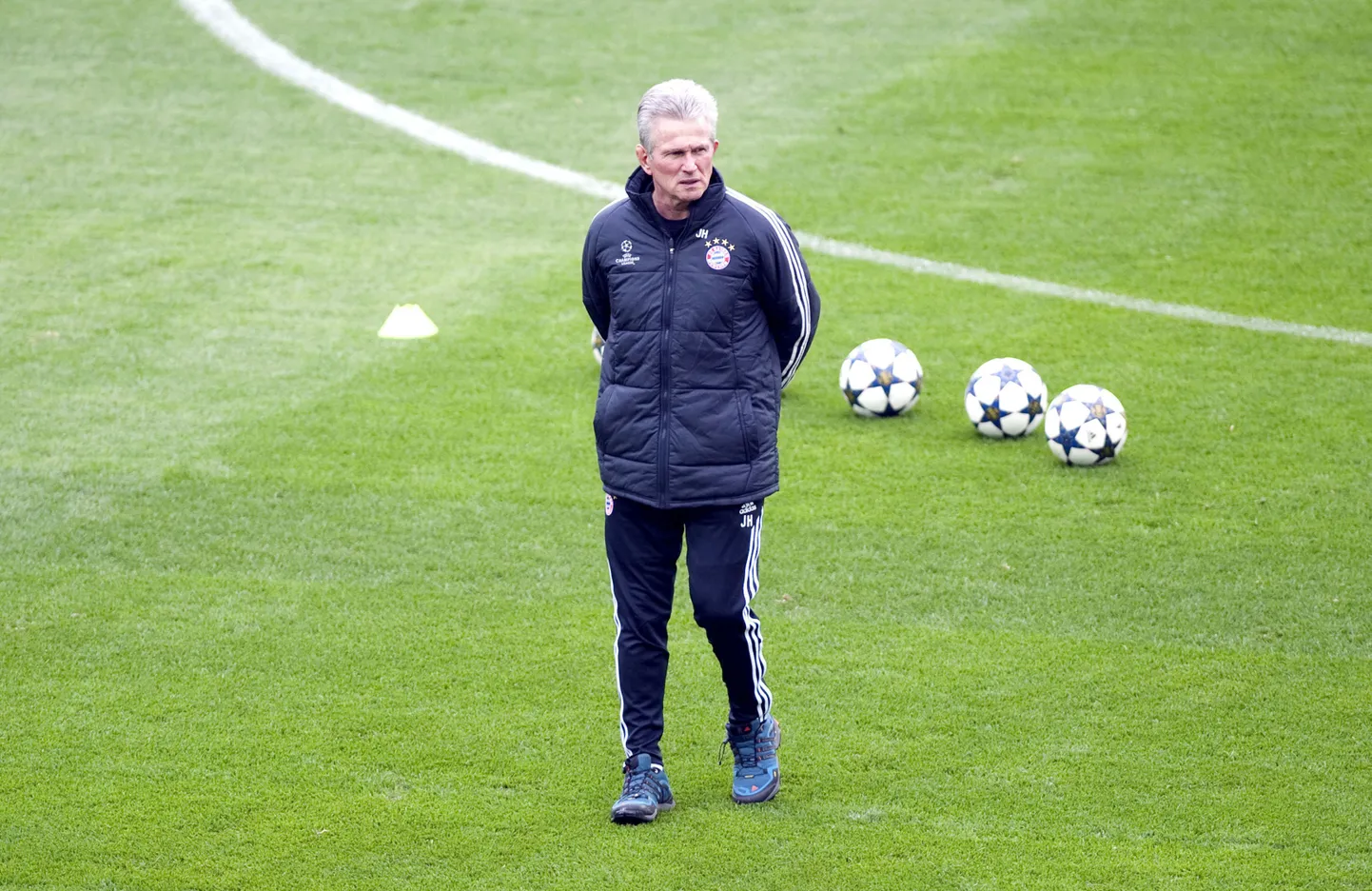 Jupp Heynckes hiilgavaks kujunenud 2013. aastal Bayernit juhendamas.