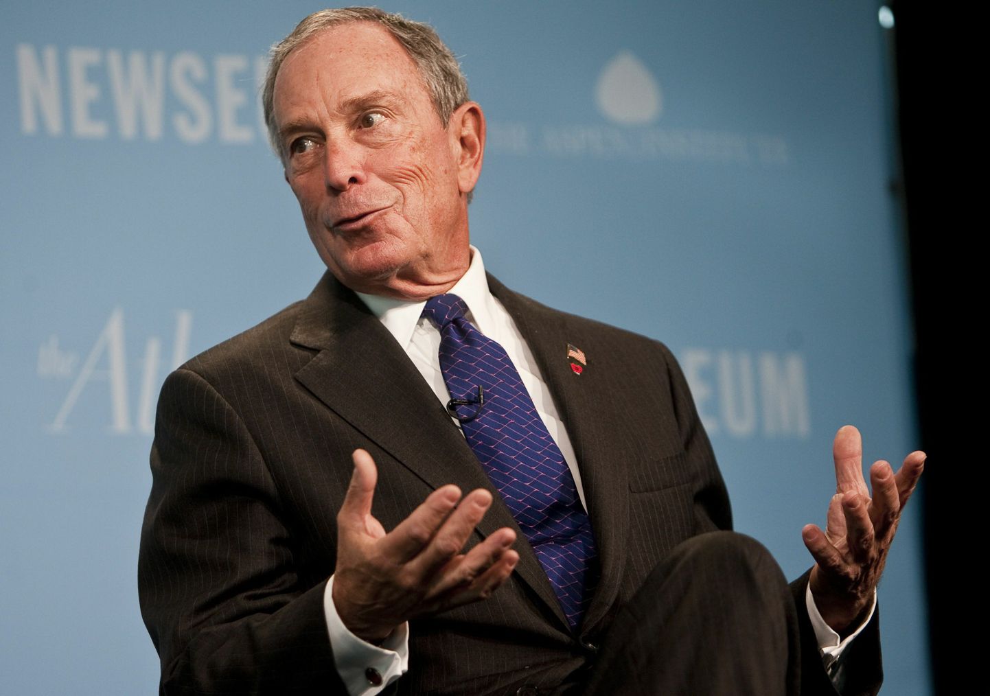 New Yorgi linnapea Michael Bloomberg.