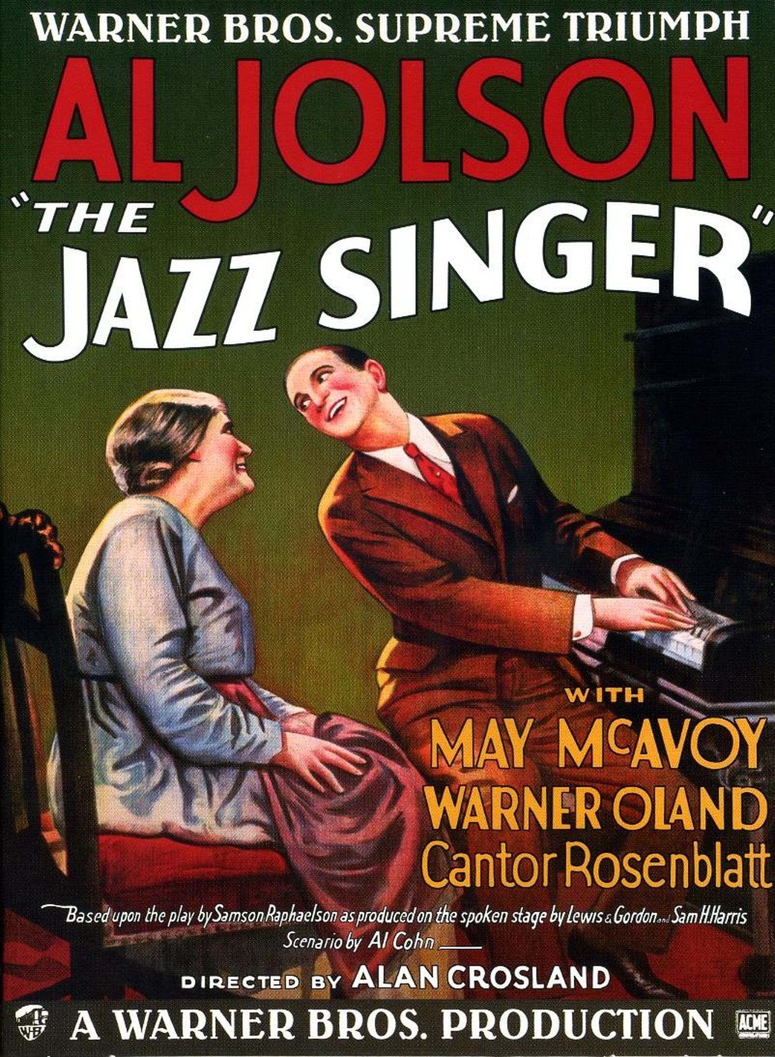 The Jazz Singeri plakat.