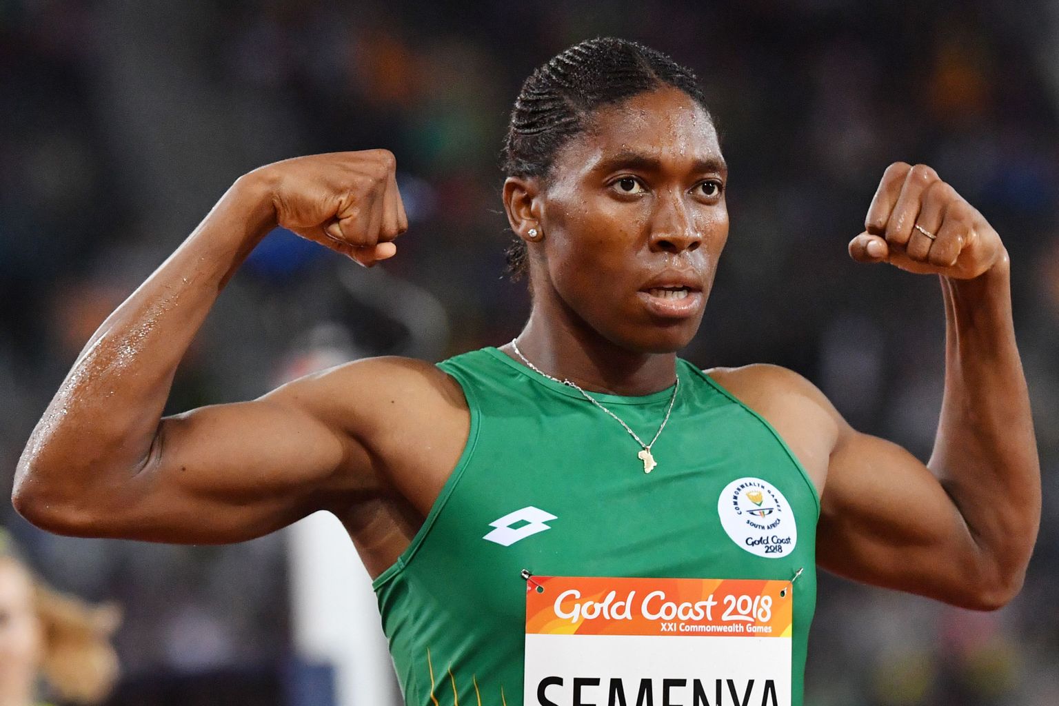 Caster Semenya Lõuna-Aafrika Vabariigist on naiste 800 meetri jooksu kahekordne olümpiavõitja ja kolmekordne maailmameister ning ta on hermafrodiit ehk mõlemasooline inimene.