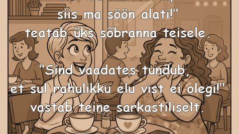 Kui ma närveerin, siis ma söön alati