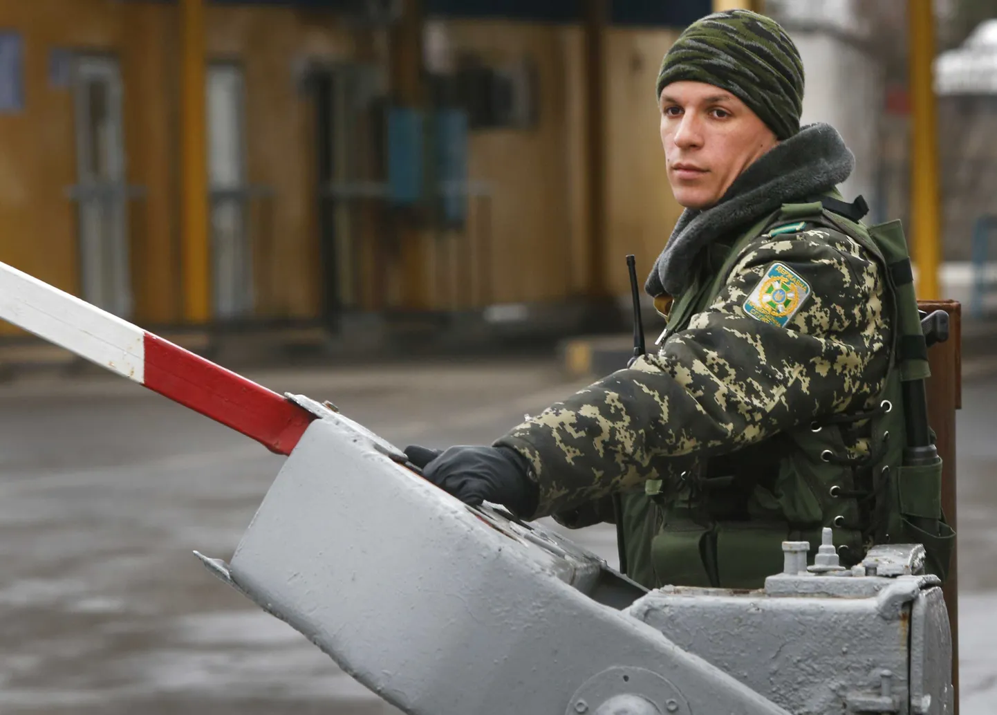 Украинский пограничник.