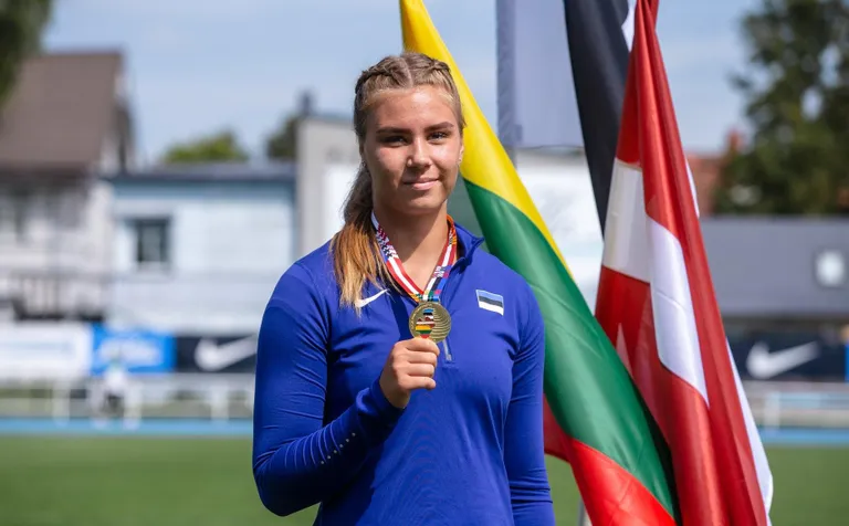 Berit Saarele tagas Balti noorte meistrikulla üle 15-meetrine kuulikaar.