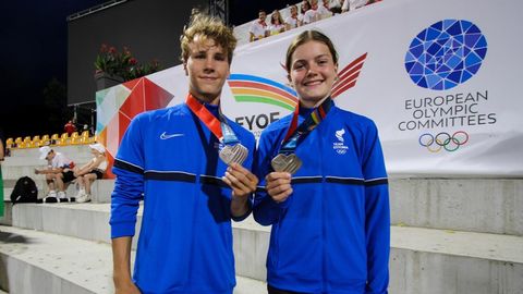 16-aastased Eesti kergejõustikutalendid võitisid olümpiafestivalil kaks hõbedat