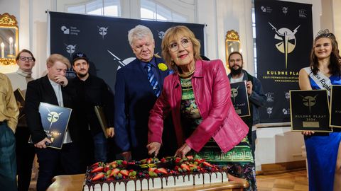 ГАЛЕРЕЯ ⟩ На гала-вечере Kuldne Plaat в Кадриорге наградили самых ярких звезд эстонской поп-музыки