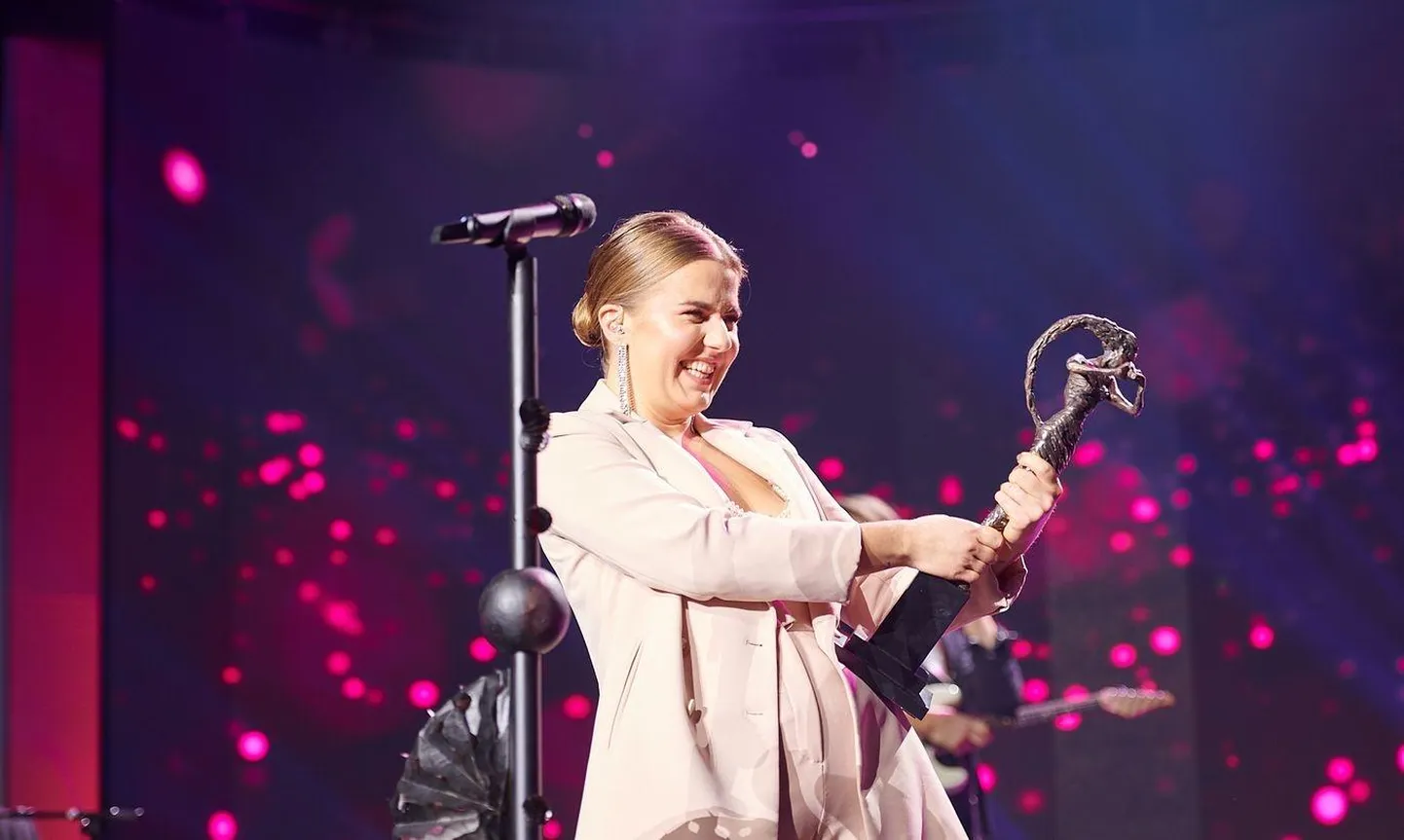 Anett Kulbin muusikaauhindade galal.