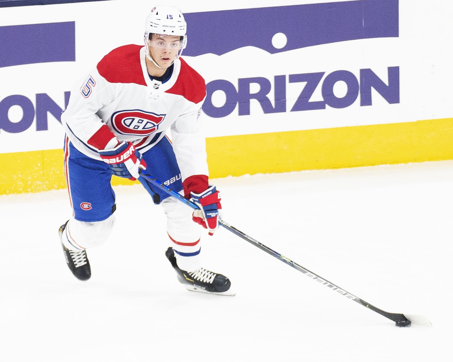 Montreal Canadiensi hokimängija, soomlane Jesperi Kotkaniemi (15).
