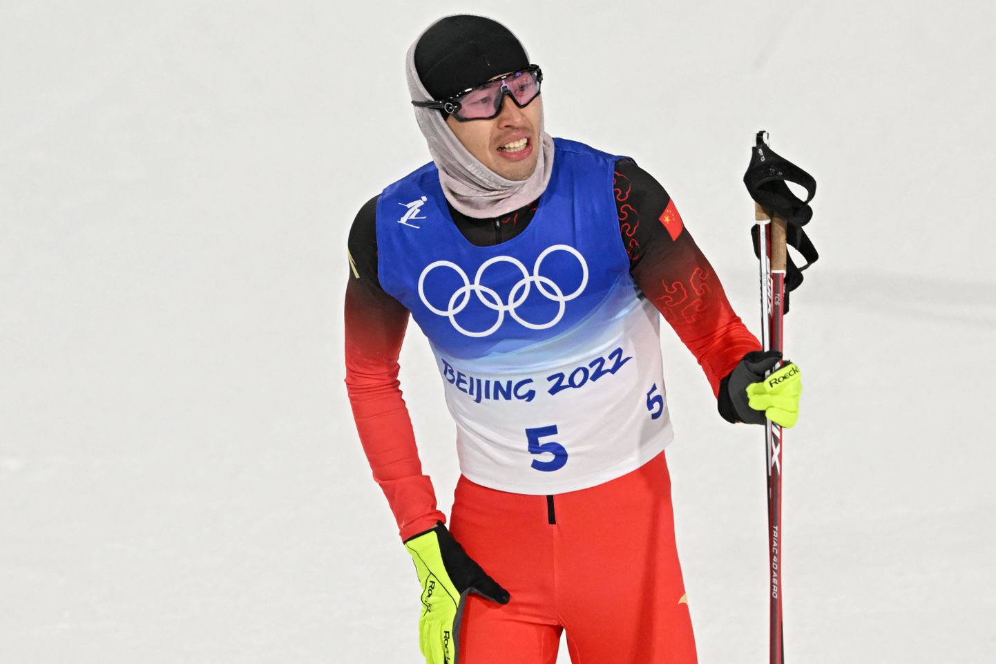 Qiang Wang Pekingi olümpial.