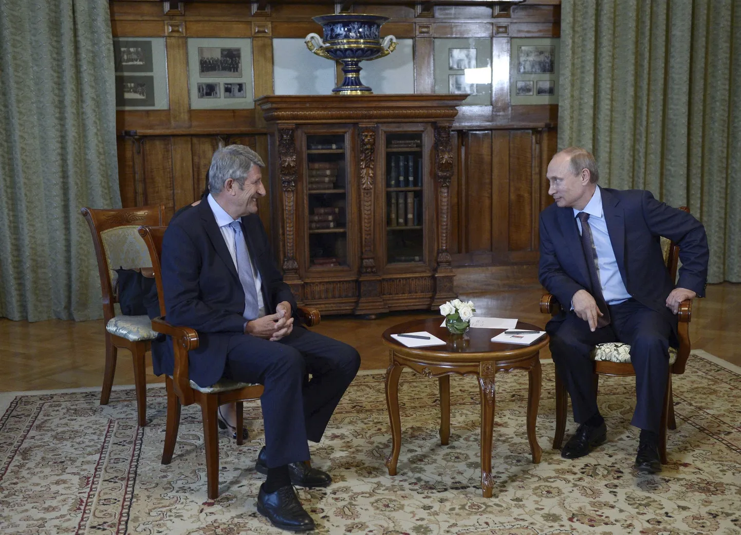 Vladimir Putin ja Philippe de Villiers