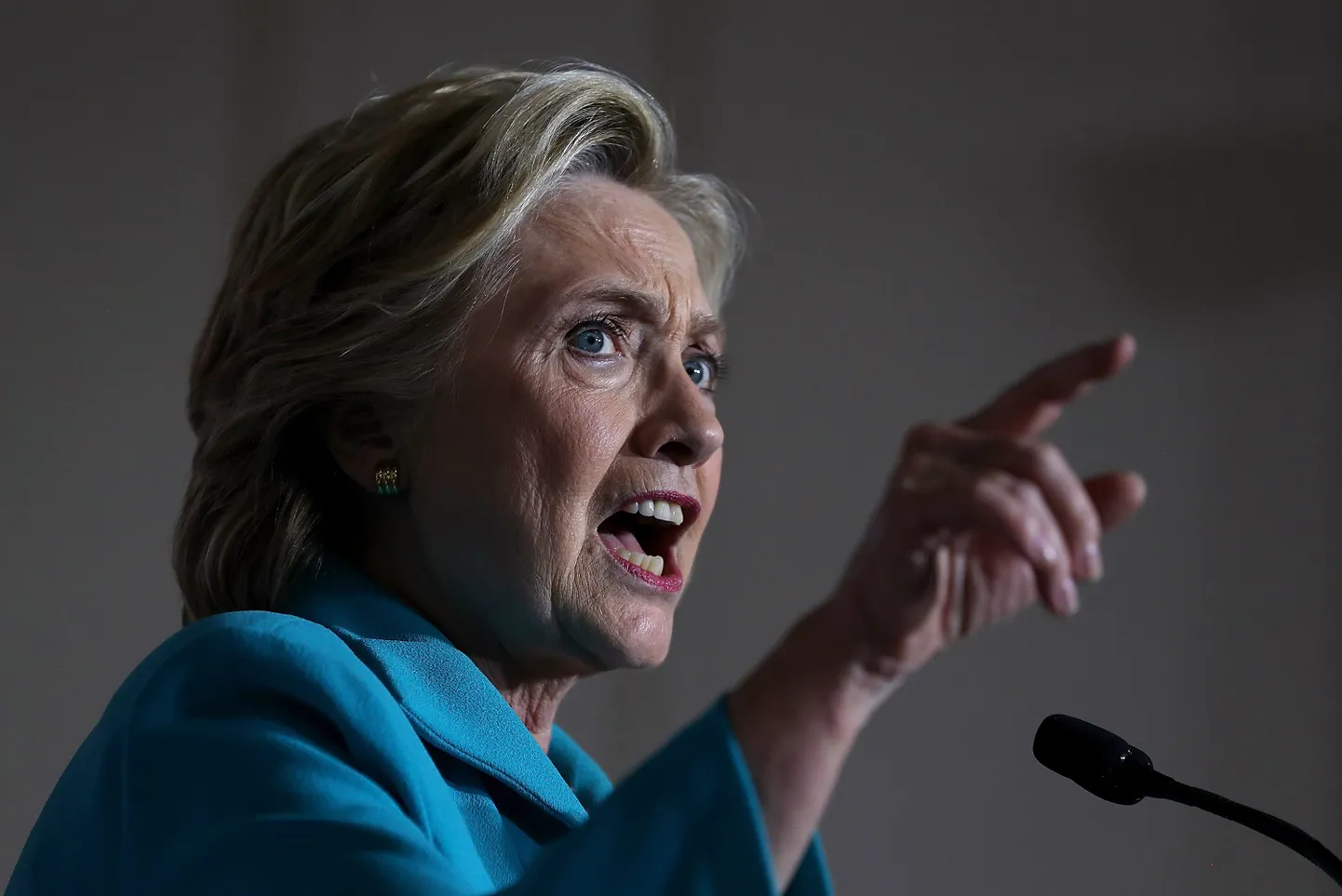 Hillary Clinton laupäeval Dickersoni kogukonnakeskuses korraldatud kampaaniaüritusel.