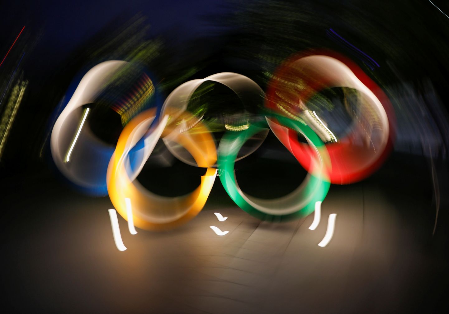 Олимпийские кольца.