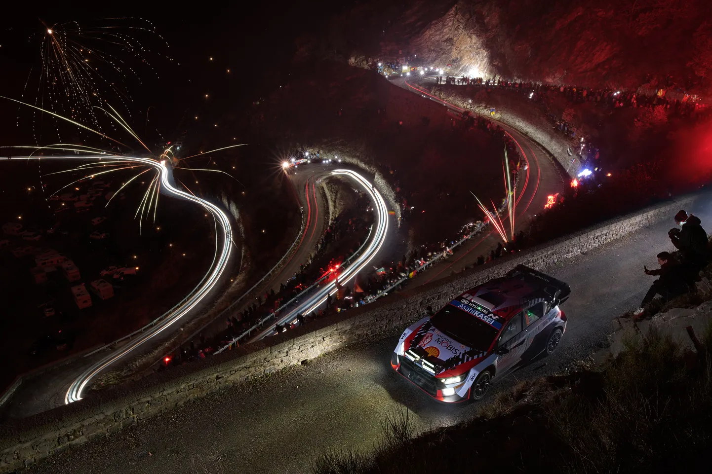 Ott Tänak Monte Carlo rallil 2024. aastal. Foto on illustratiivne.