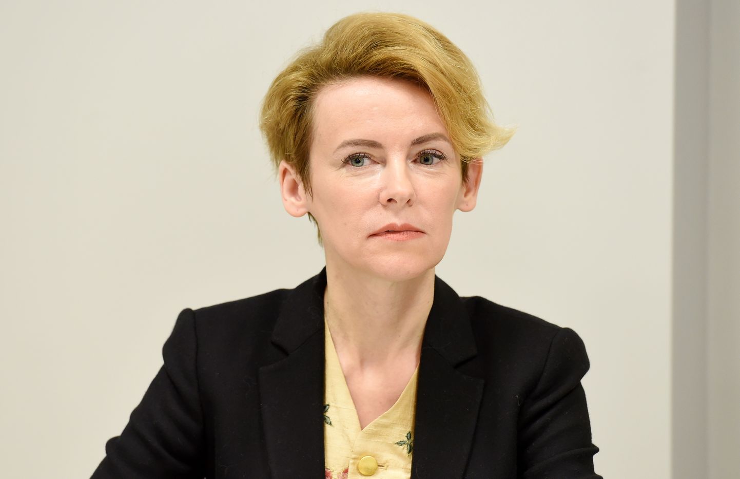 Iekšlietu ministre Marija Golubeva.