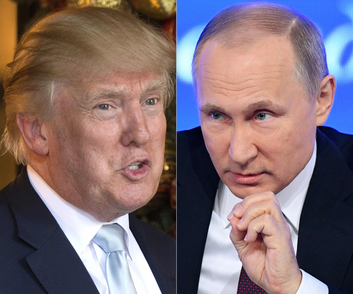 Дональд Трамп и Владимир Путин.