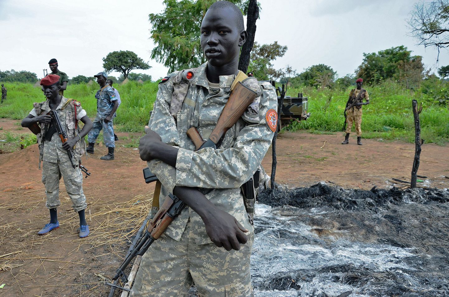 Lõuna-Sudaani valitsusväelased