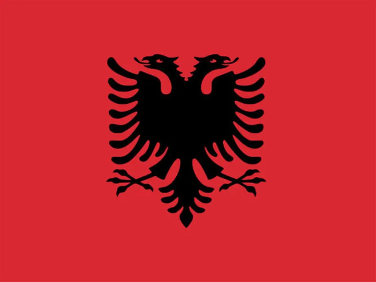 Albaania lipp