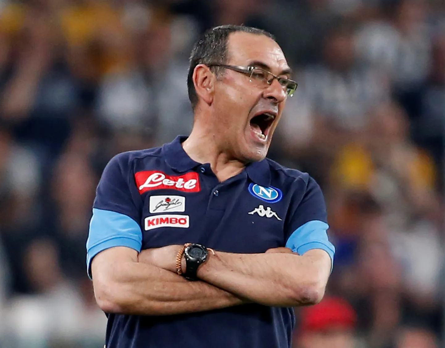 Chelsea uus peatreener Maurizio Sarri.