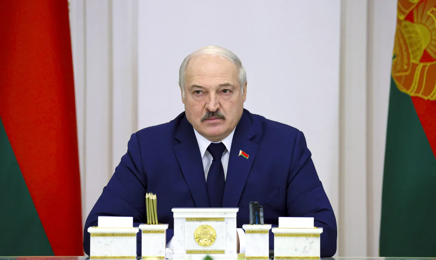 Valgevene president Aleksandr Lukašenka.