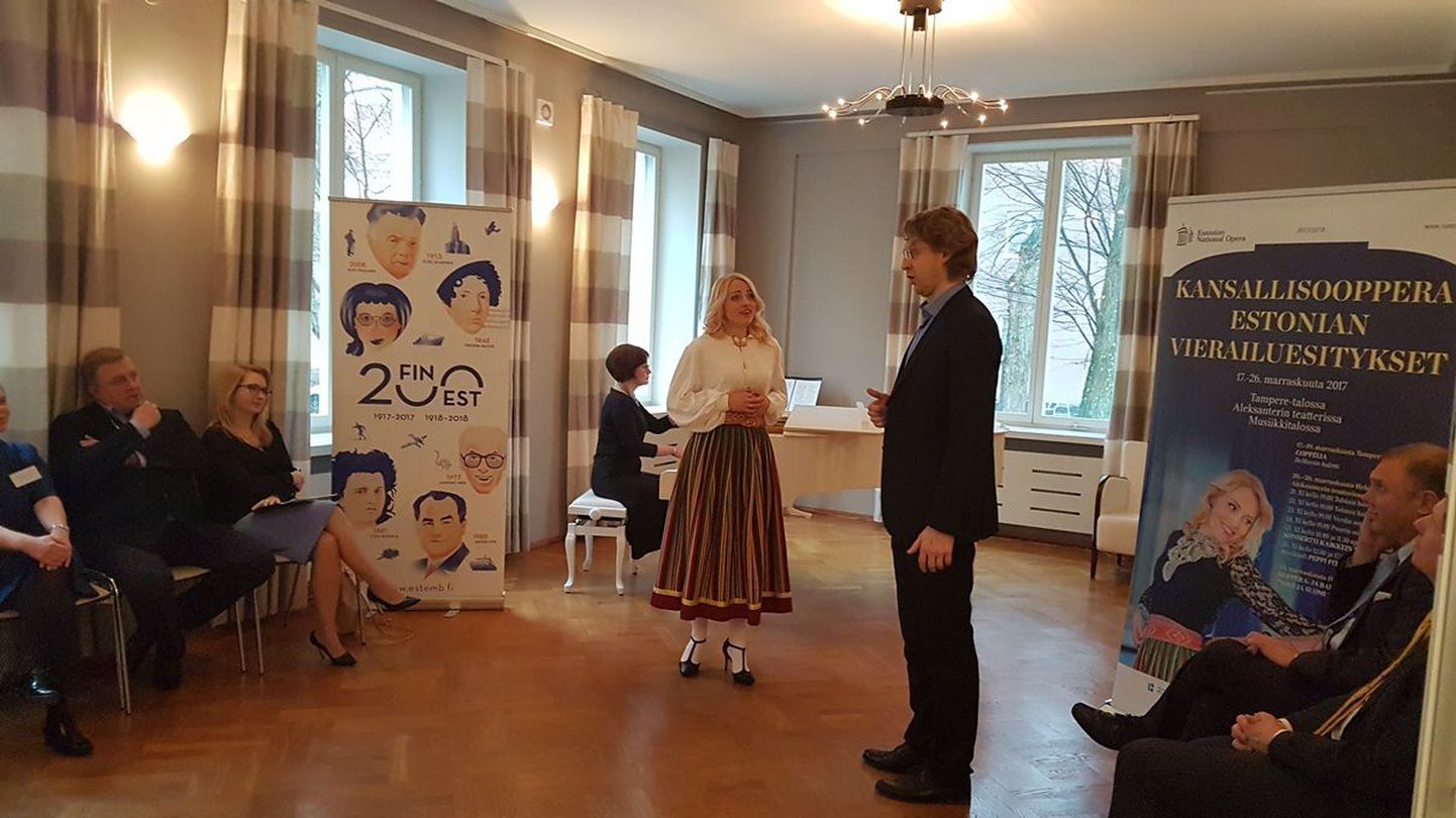 Programmi avamisel esinevad Rahvusooper Estonia solistid Kristel Pärtna ja Priit Volmer.