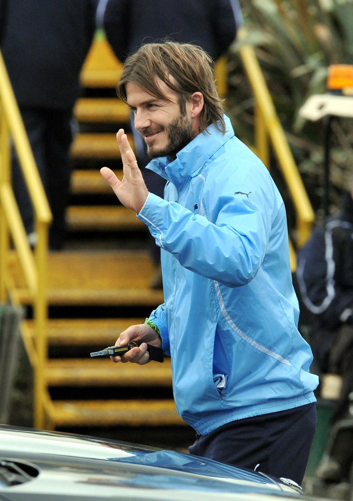 David Beckham Tottenhami värvides.