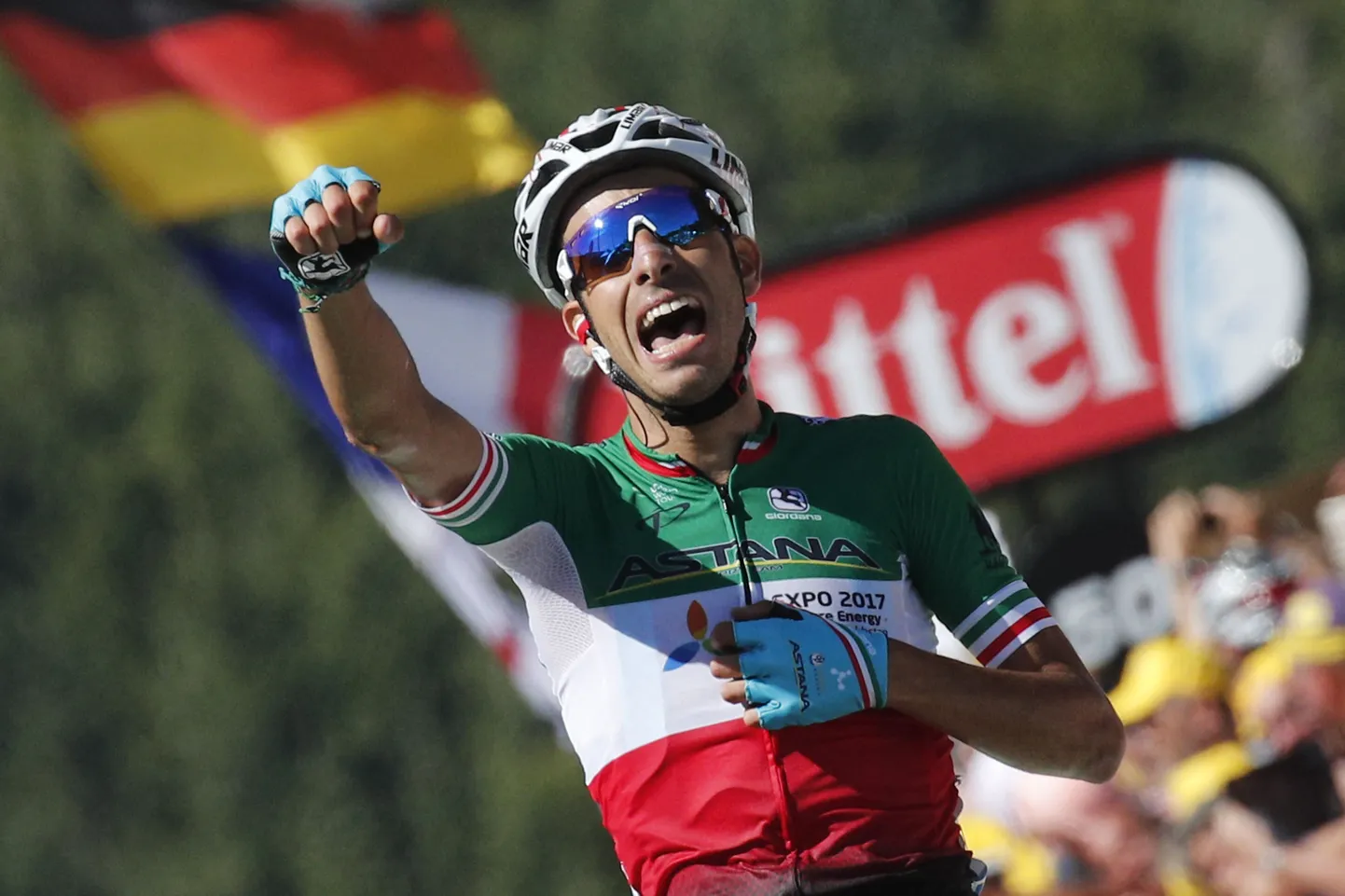 Fabio Aru julge rünnak segas Touril kaardipakki.