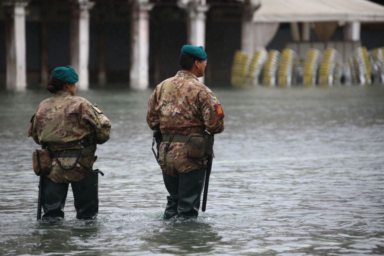 Венецию затопило.