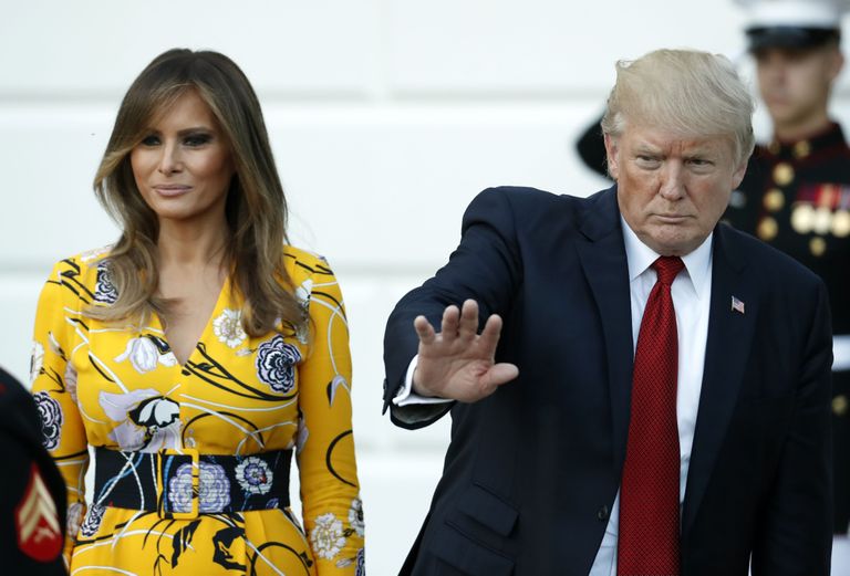 Donald ja Melania Trump
