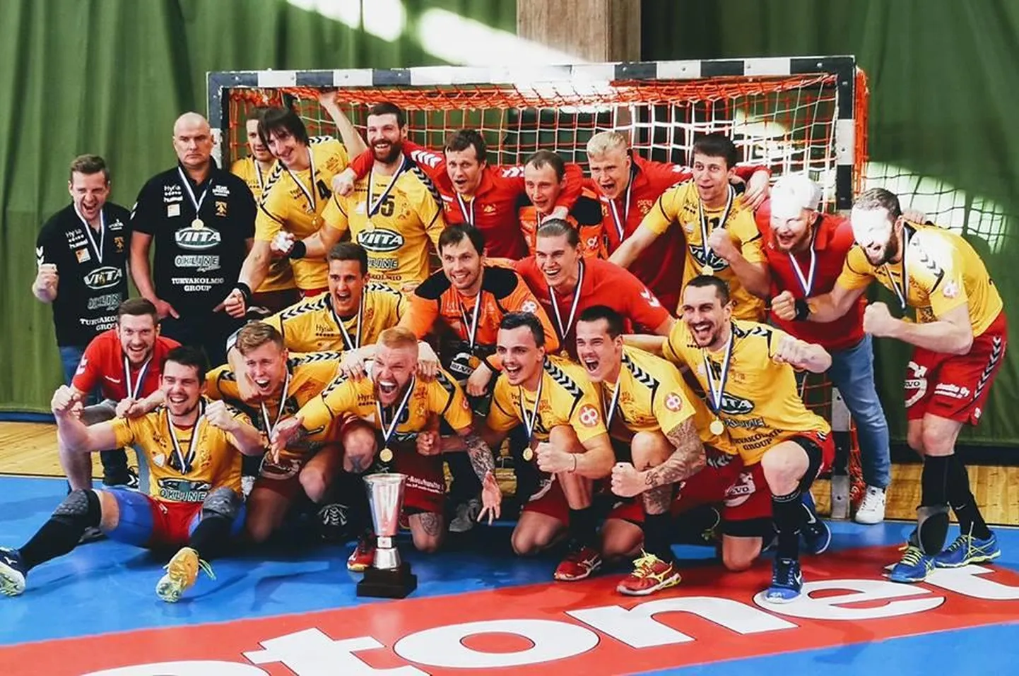 Soome käsipalli meistrikuld kuulub kuuendat aastat järjest Riihimäe Cocksile.