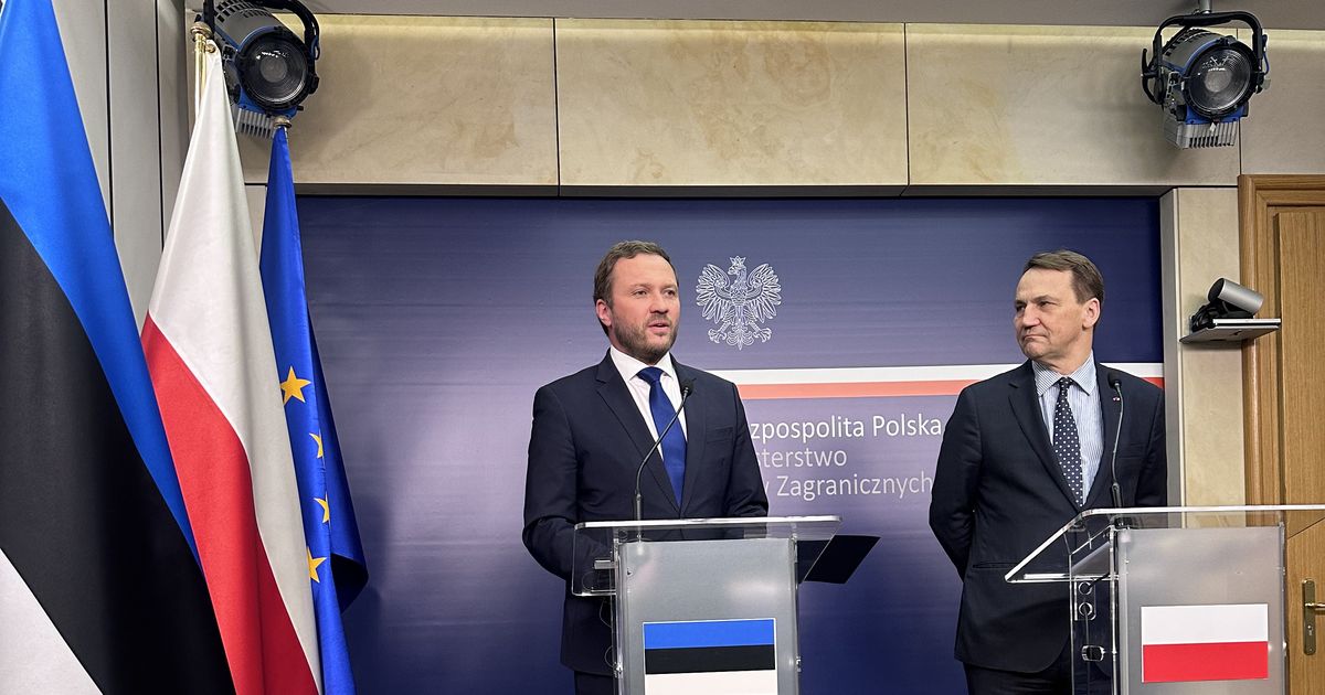 Välisminister Tsahkna Varssavis: me ei karda Ukraina võidu eest seista