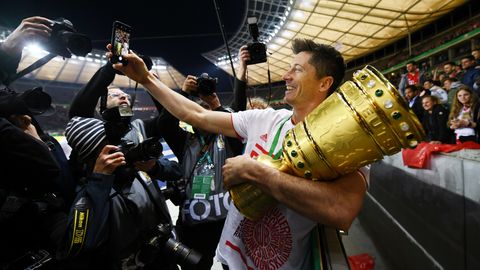 Bayern võitis Saksamaa karikavõistlused, Kovac tegi ajalugu