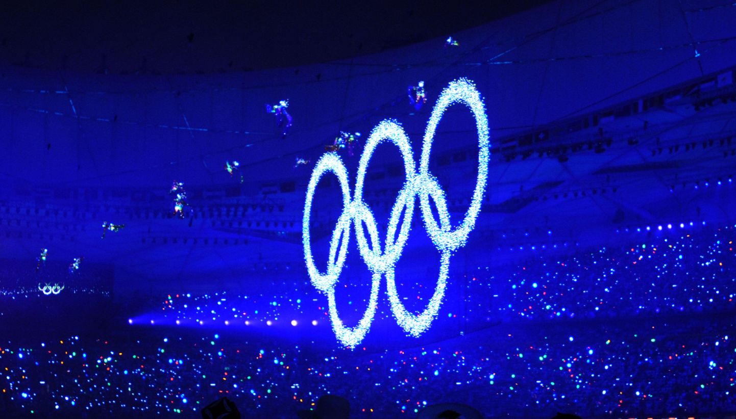 Pekingi olümpiamängude avatseremoonia.
