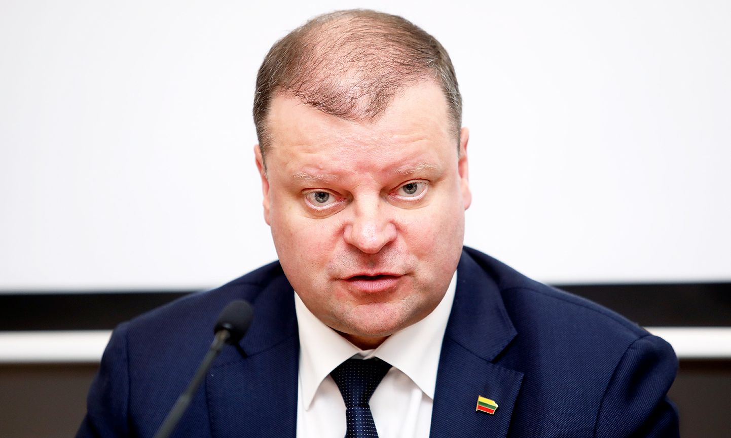 Lietuvas Ministru prezidents Sauļus Skvernelis