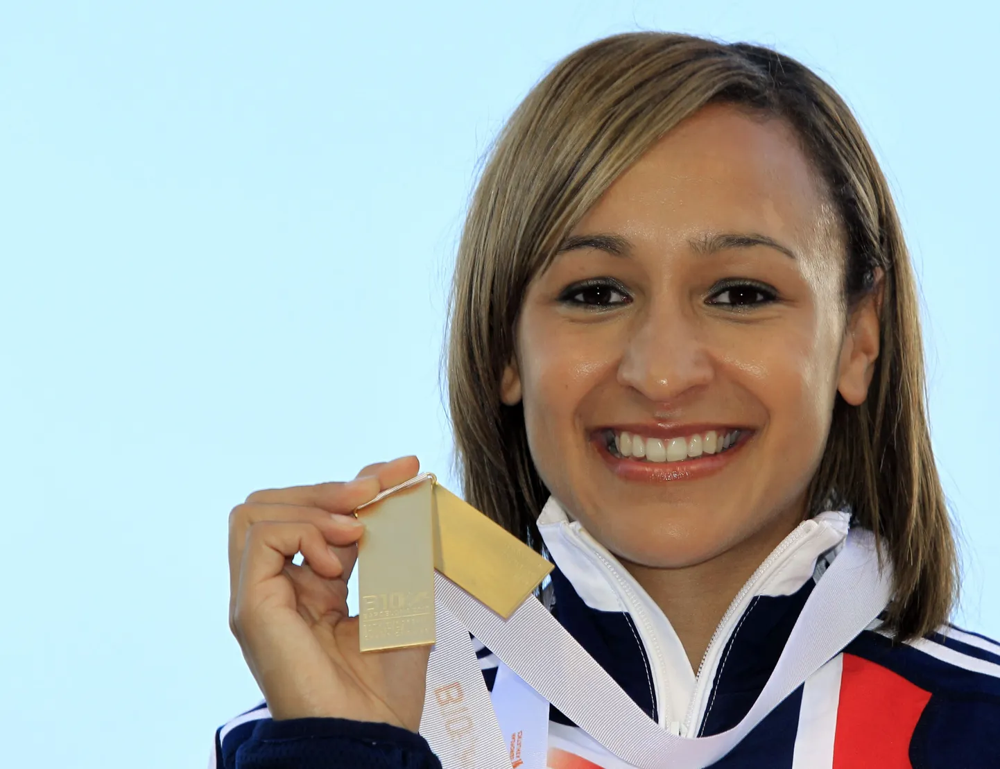 Jessica Ennis tänavustel Euroopa meistrivõistlustel seitsmevõistluses võidetud kuldmedaliga.