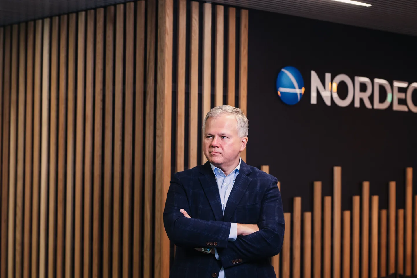 Nordeconi juht Gerd Müller. Tallinna börsi põhinimekirjas nägi suurimat tõusu Nordeconi aktsia.