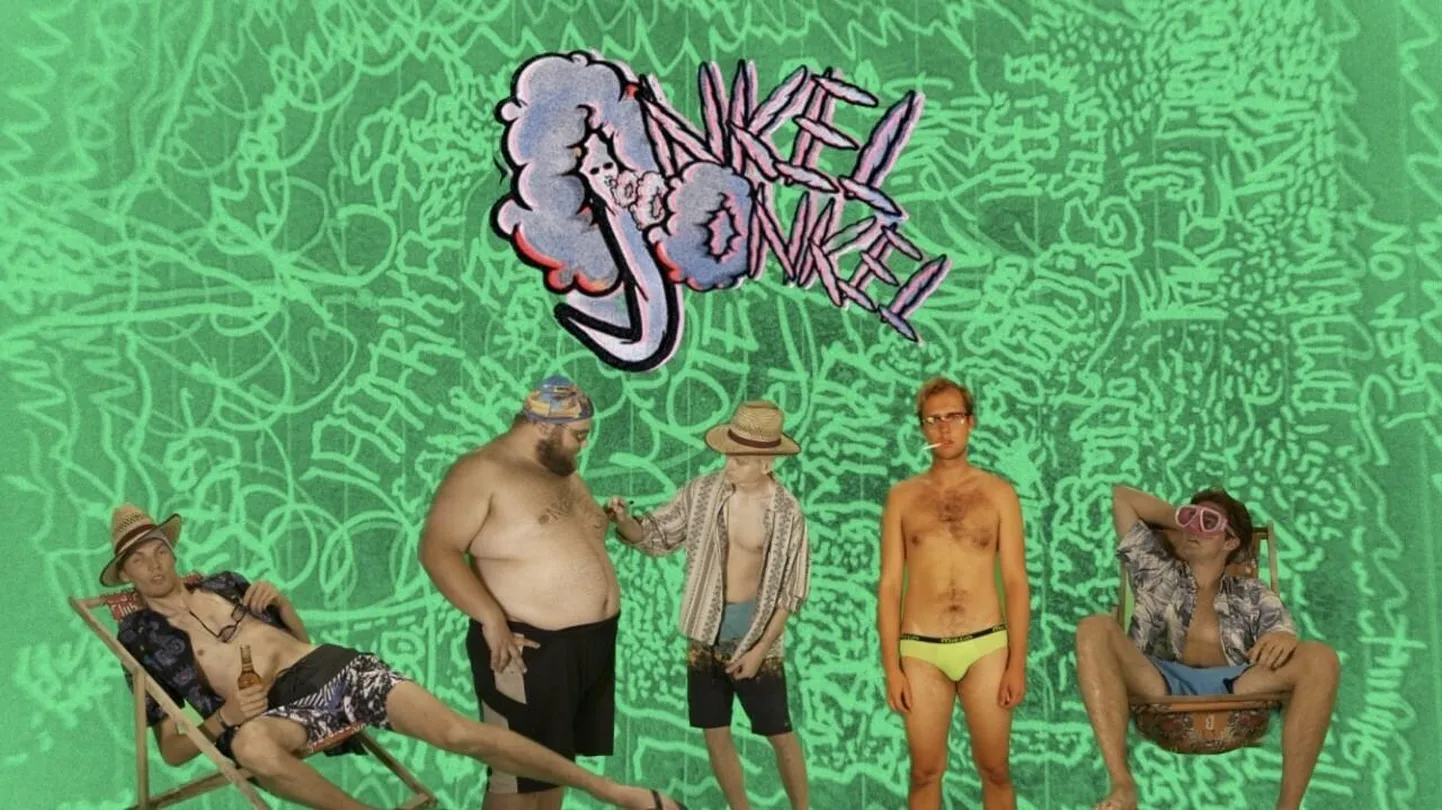 Onkel Jonkel ehk (vasakult) Robin Kiisholts, Karl-August Soonberg, Georg Eessaar, Ott-Mait Põldsepp ja Andres Rass.