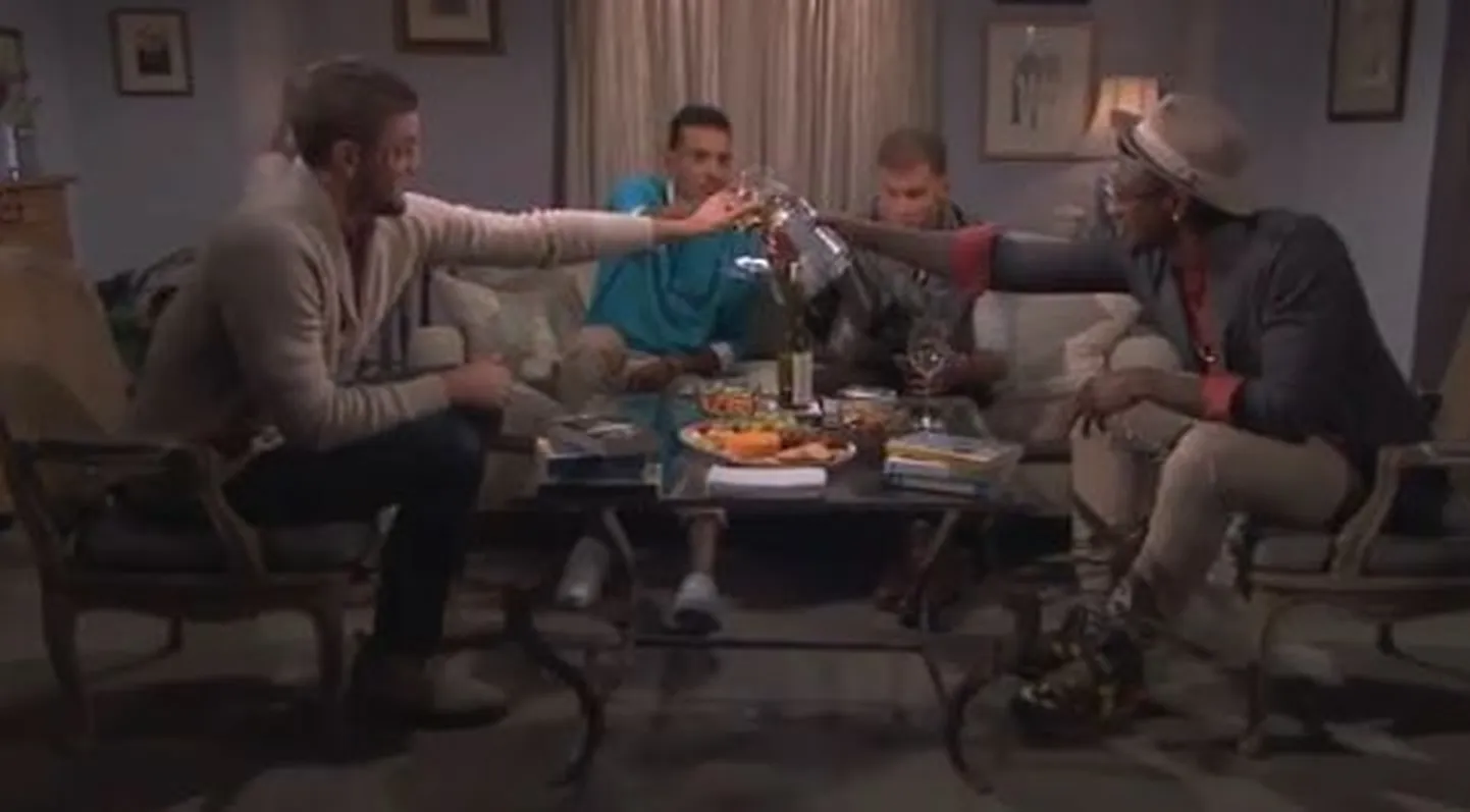 Blake Griffin, Iman Shumpert, Matt Barnes ja Chandler Parsons reklaamis.