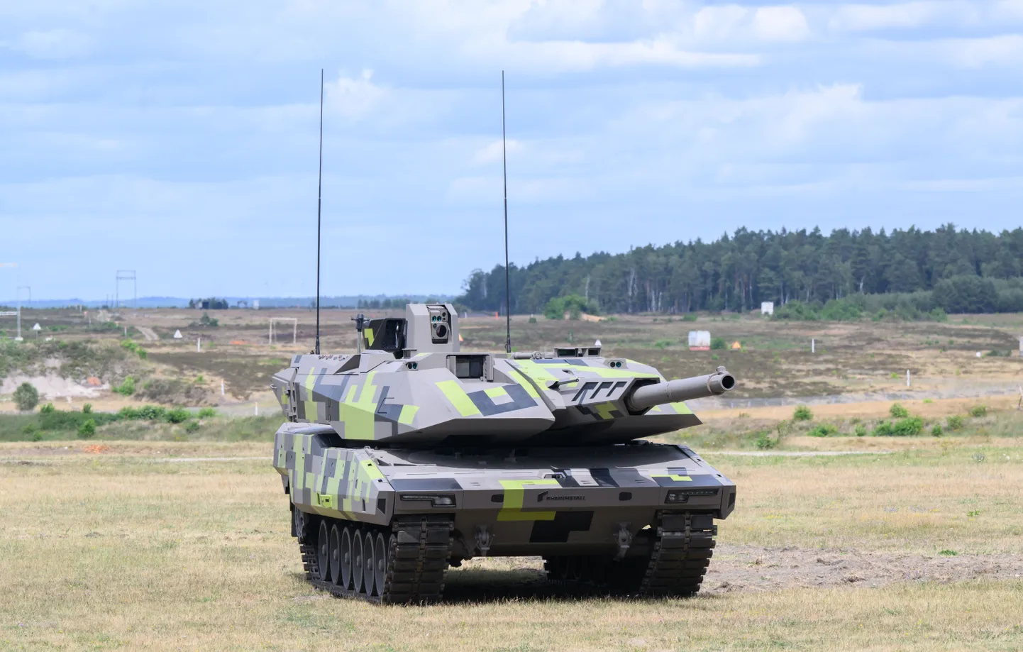 Saksa ettevõtte Rheinmetall tank Panther KF51.