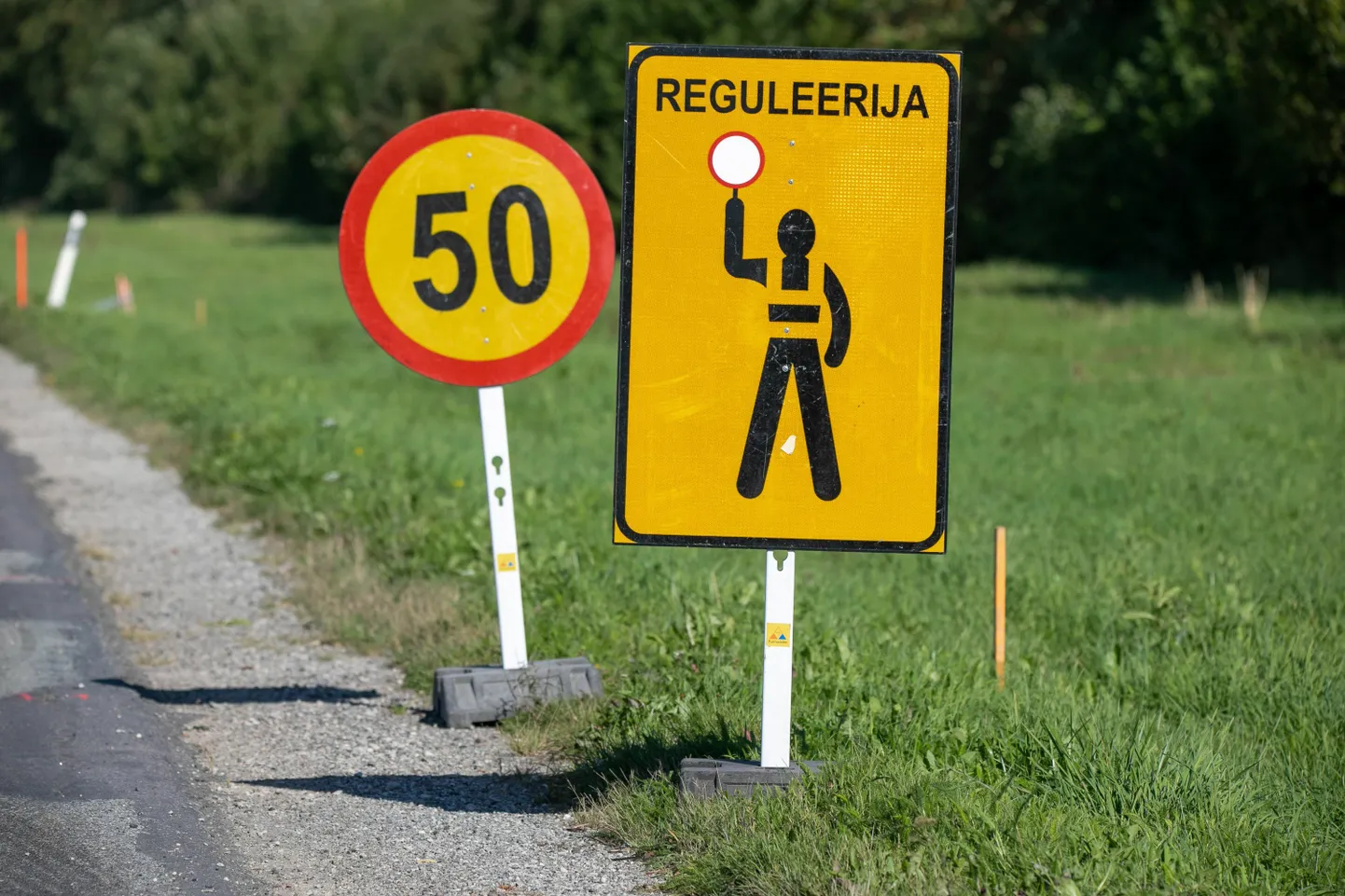 Liikluspiirangud. Foto on illustratiivne.