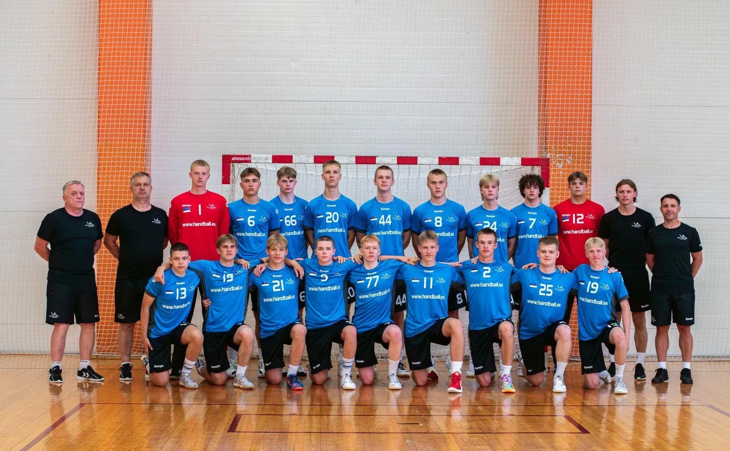 Eesti U17 käsipallikoondis.