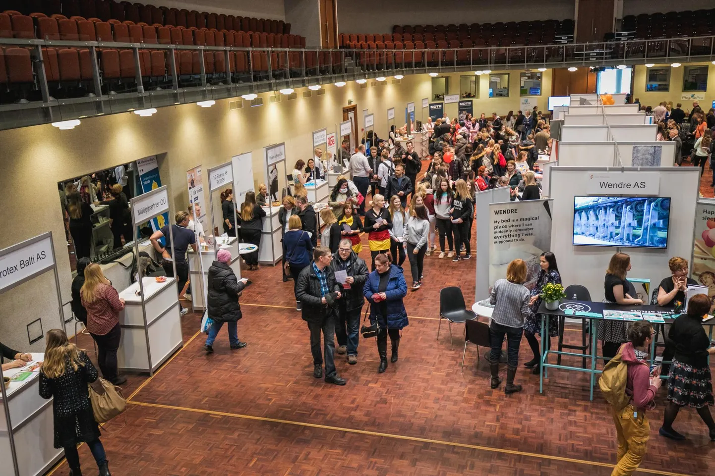 Mullune töömess Pärnu kontserdimajas.