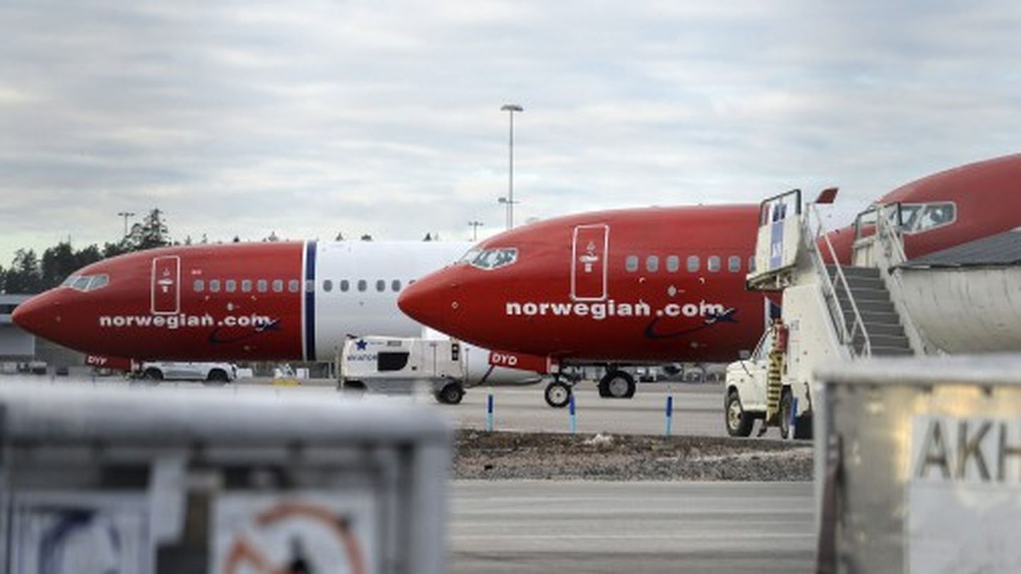 Норвежская бюджетная авиакомпания Norwegian Air.